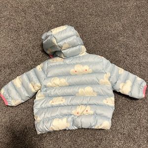 Baby winter jacket with down
